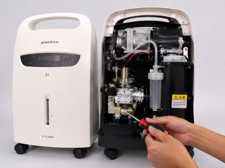营口鱼跃制氧机E1/E2/E3/E4故障代码维修